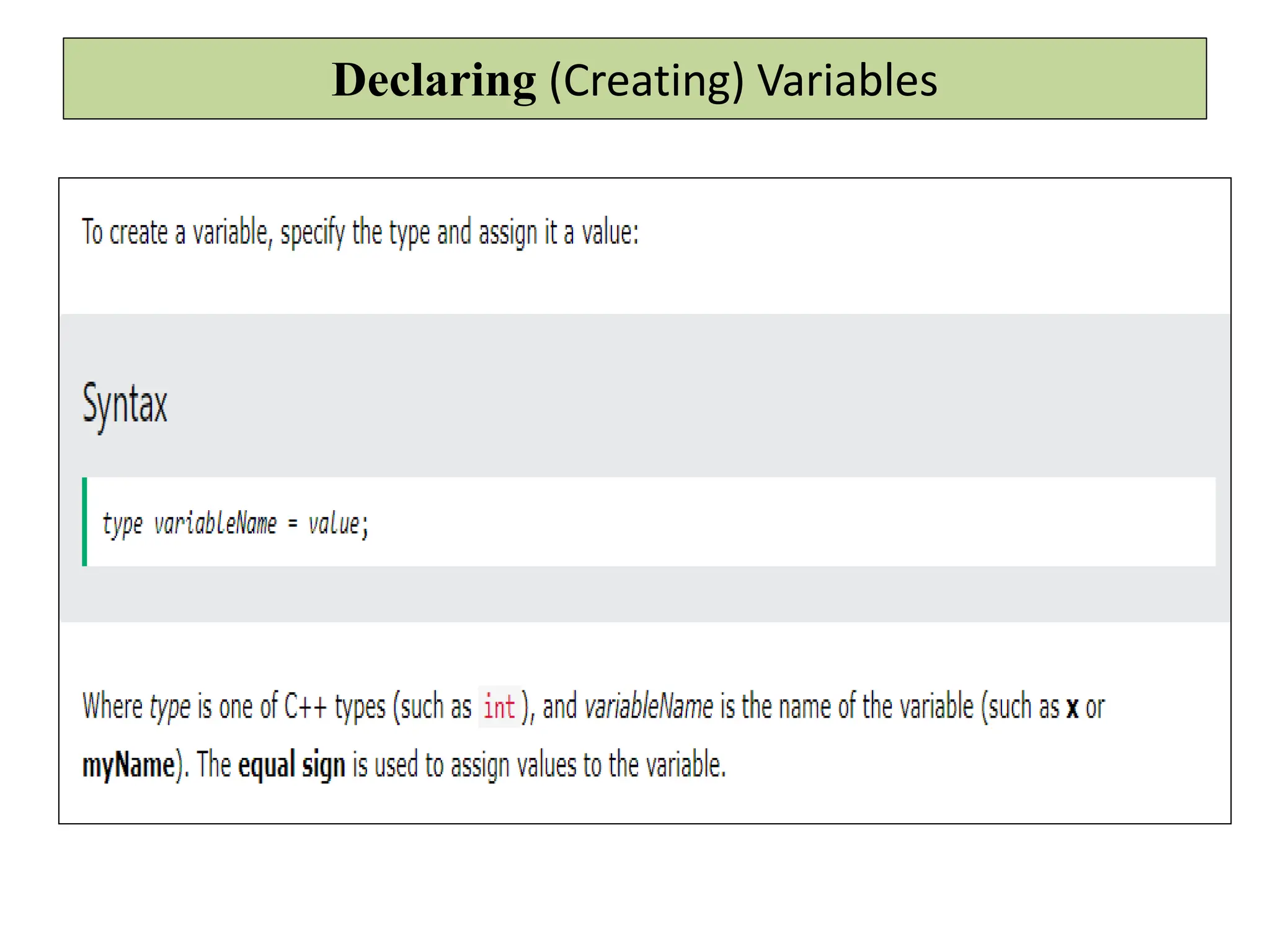 Procedure Oriented programming Object Oriented programming Basic ...