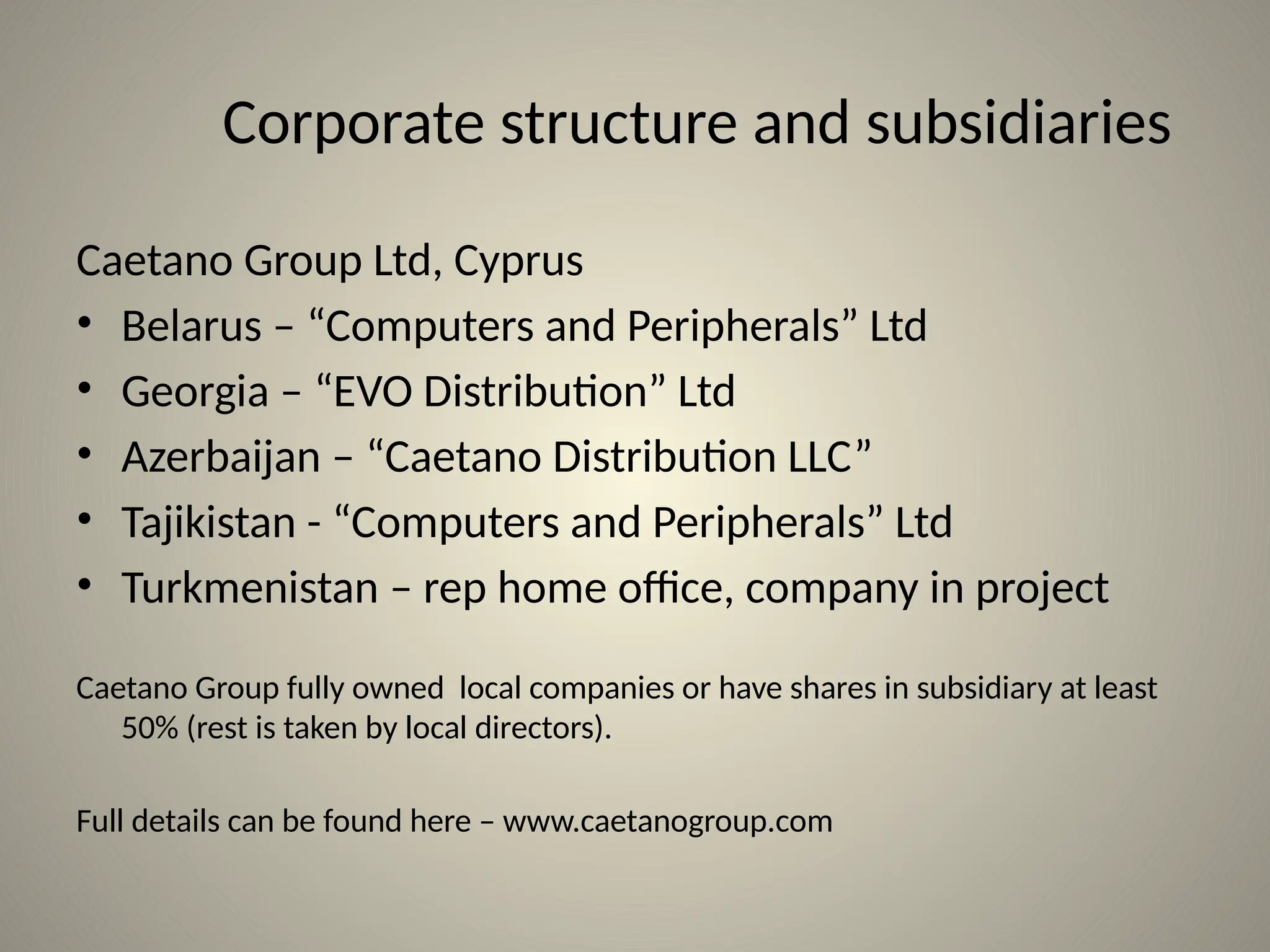 Presentation Caetano Azerbaijan Technologies Pptx