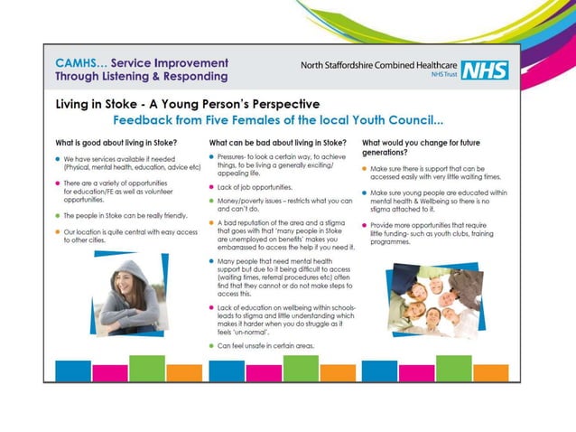 North Staffs Combined NHS Trust - CAMHS Presentation | PPTX | Parenting ...
