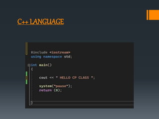 Comparison between C and C++ | PPTX