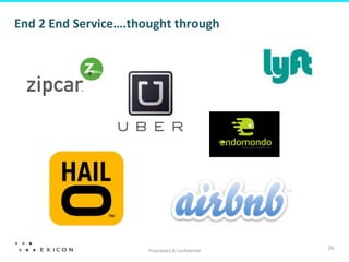 End	
  2	
  End	
  Service….thought	
  through	
  




                                Proprietary	
  &	
  Conﬁden;al	
  
                                                                     26	
  
 