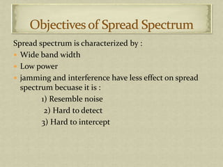 Spread Spectrum | PPTX