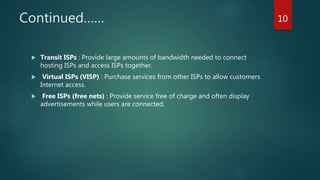 Internet Service Provider | PPTX