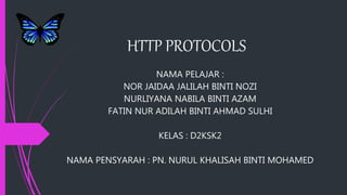 HTTP PROTOCOL | PPTX