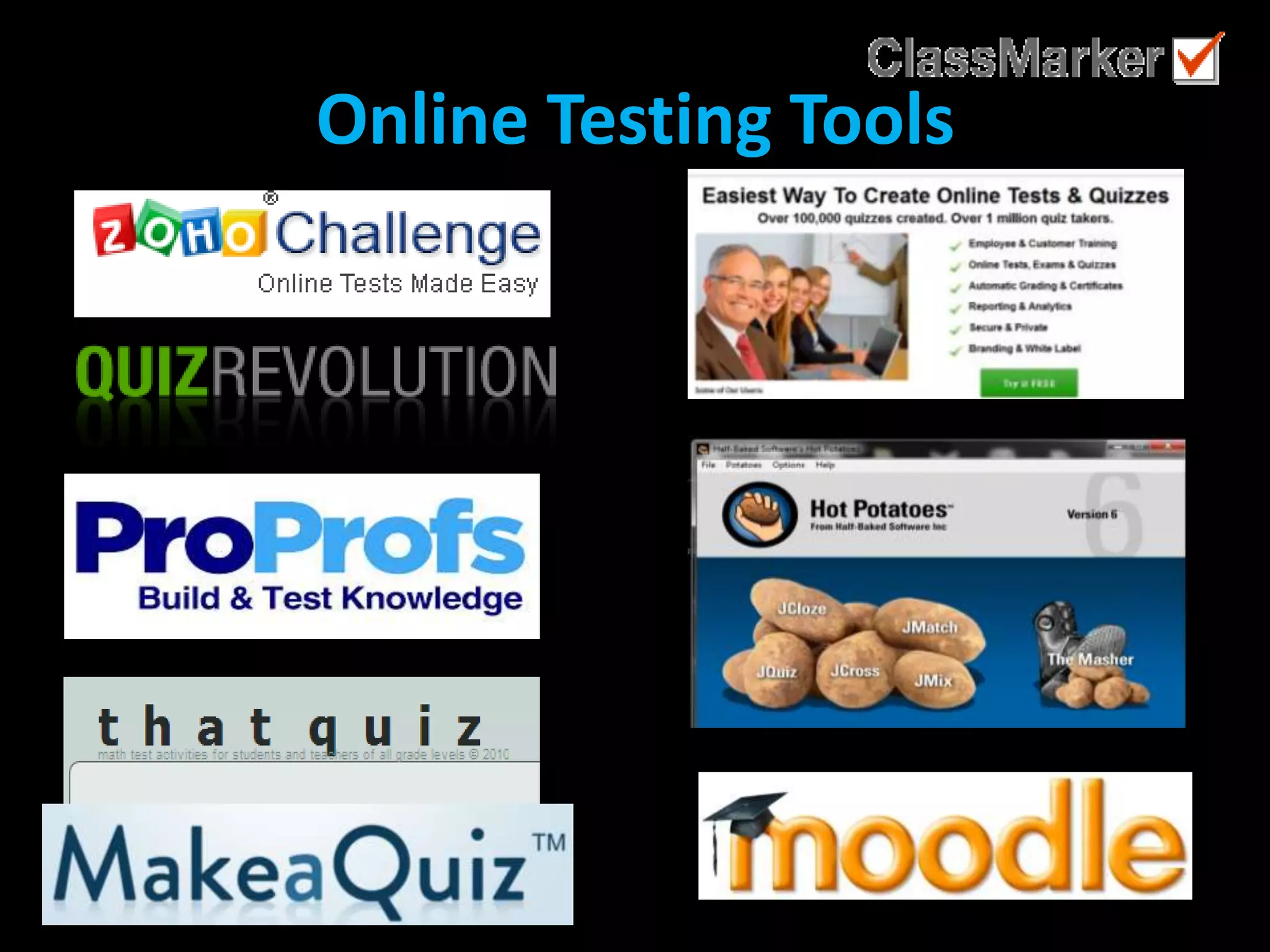 Online Testing Tools

 
