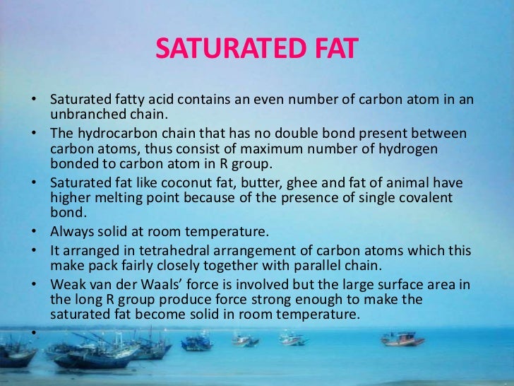 Saturated Fat State At Room Temperature Saturated Fat State At Room Temperature