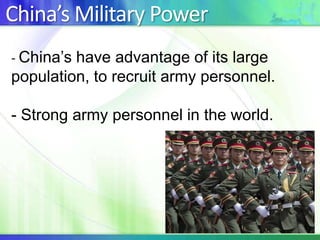   Most influential around the world.China’s EconomyEconomy Growth.   