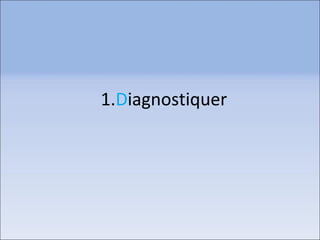 1.Diagnostiquer
 
