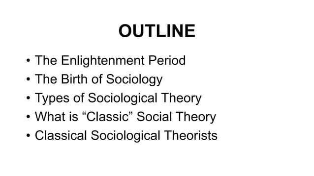 Classical Sociological Theorists.pptx | Science