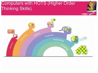 Computers with HOTS (Higher Order
Thinking Skills)
 
