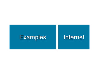 Examples   Internet
 