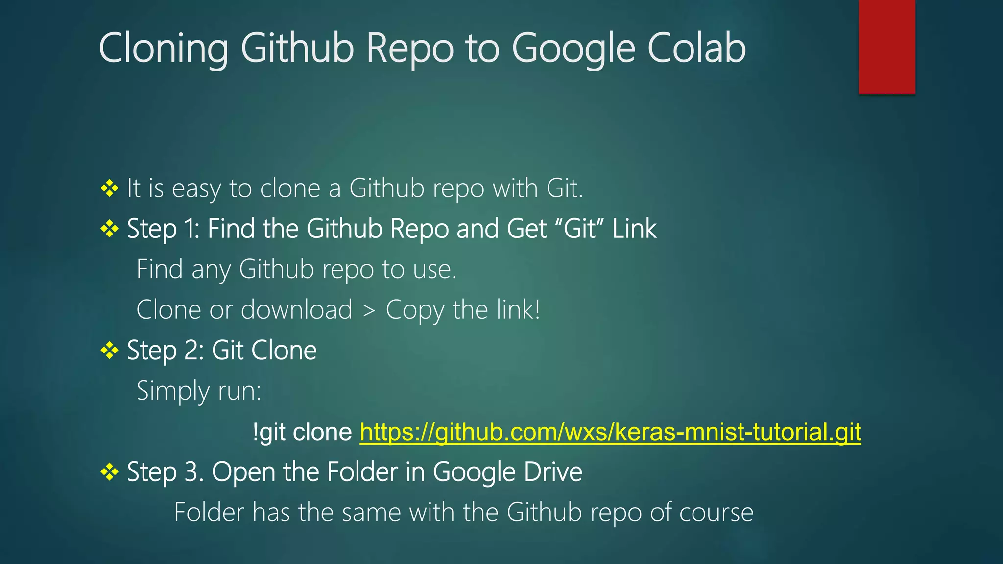 Introduction to using google colab | PPT