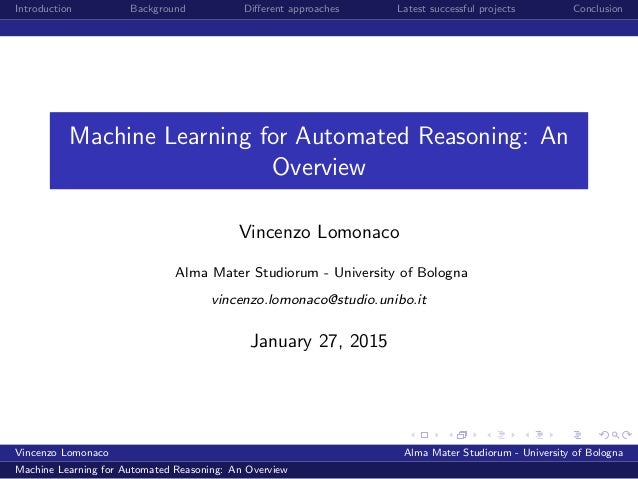 from machine learning to machine reasoning