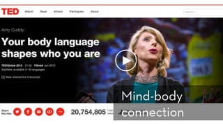 Mind-body
connection
 