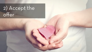 h ps://www.ﬂickr.com/photos/mcgraths/3277839203
2) Accept the
oﬀer
 