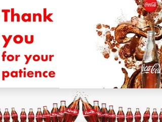  Coca Cola Presentation according to philips cottler book