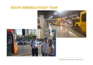 SOUTH AMERICA STUDY TOUR
 