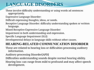PRESENTATION COMMUNICATION DISORDER.pptx