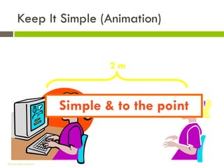 Keep It Simple (Animation)


                           2m



                   Simple & to the point


Gihan aboueleish
 