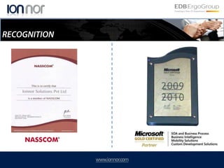 TECHNOLOGYWireless / MobileVarious applications like Sales Force Automation, Service Force Automation, Mobile Logistics, Inventory Tracking, Mobile On-site Services Management, Mobile messaging (SMS, MMS), Mobile Commerce.Extension of legacy or web-enabled/Internet applications to the mobile platform Multiple platforms - Windows Mobile. DatabaseSolutions for financial and non-financial reporting, data mining, performance monitoring using Business Objects, Brio, Essbase and such analytical tools.Other TechnologiesApplications for Online Analytical Processing (OLAP) and Online Transaction processing (OLTP) using standards suitable for the enterprises’ requirements. Solutions for Data Transfer and Data Migration.Expertise in solutions based on MS SQL, Oracle, MySQL. Powerful analytical Business Intelligence solutions utilizing cubes to provide information at fingertips.Rich Internet Applications (RIA)‏Flex Development, Silverlight and related RIA tools