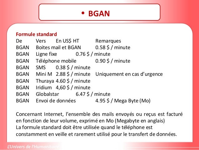 Presentation Comprendre Le Telephone Satelitaire