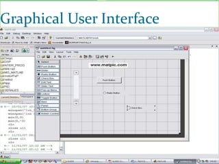 Graphical User Interface
 