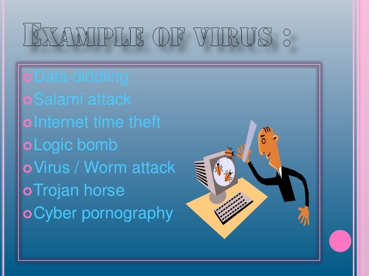 virus trojan horse salami attack presentation Presentation virus (salami attack and trojan horse).