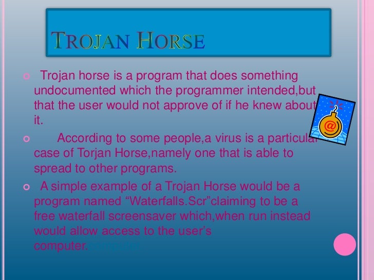 virus trojan horse salami attack presentation Computer virus(trojan horse & salami attack) | computer virus.