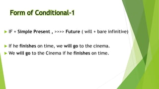 English conditional Sentences | PPTX