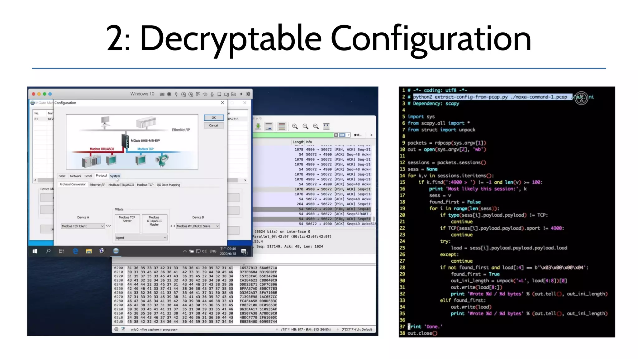 2: Decryptable Configuration
 