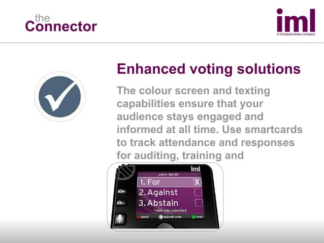 IML Connector | PPT