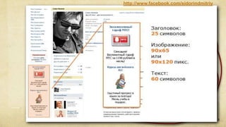 http://www.facebook.com/sidorindmitriy

                      Группа, Игра
Вконтакте



                        Персонаж




            Сайт




             $                                      22.01.13
 