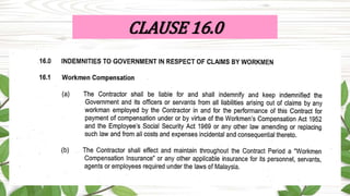 CLAUSE 16.0
 