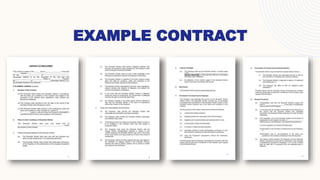 EXAMPLE CONTRACT
 