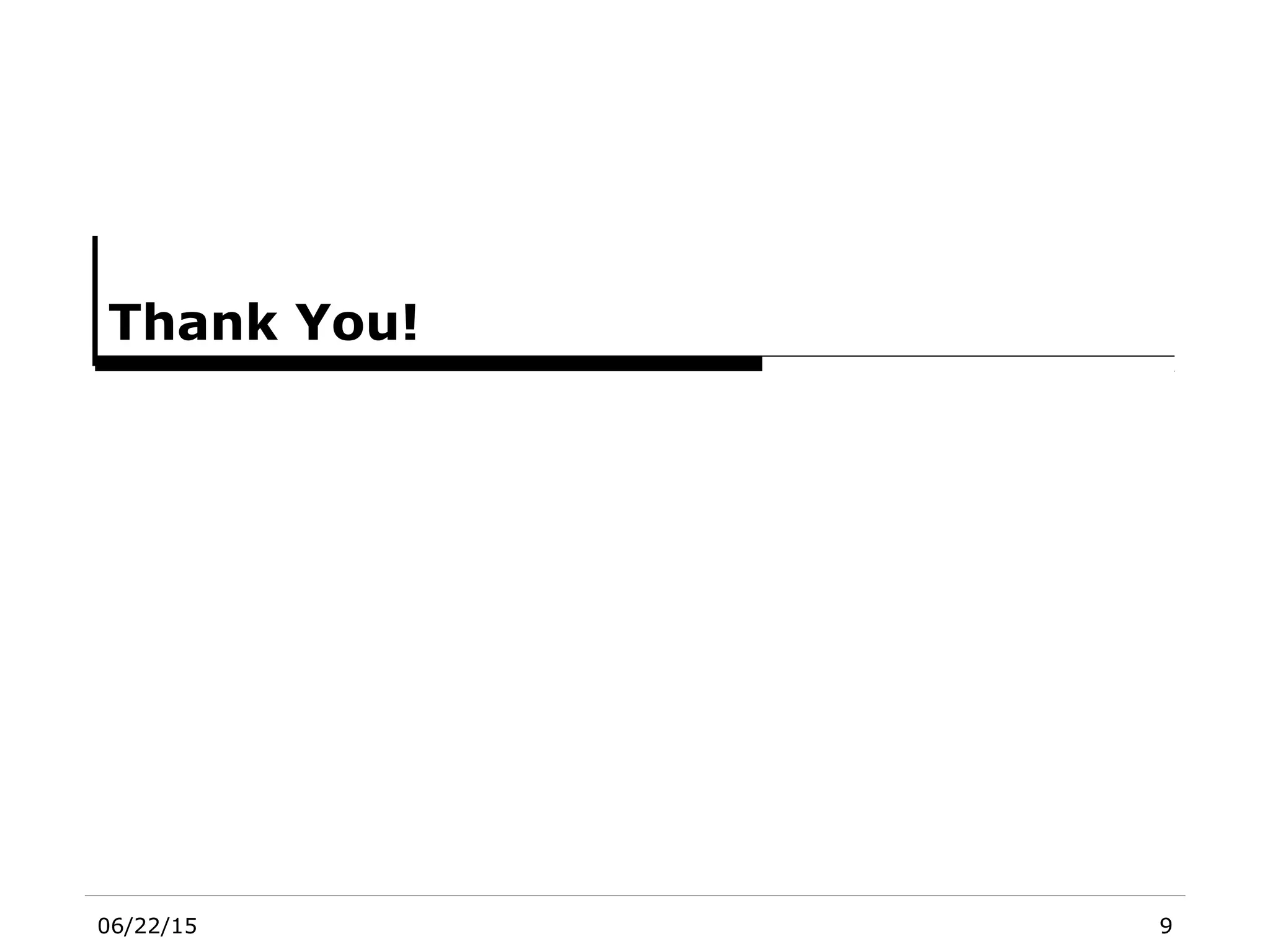 06/22/15 9
Thank You!