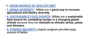 THE MILLETS | PPTX