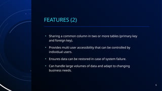 Relational database management system Ppt | PPTX