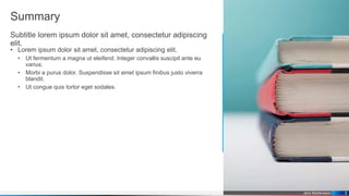 Jens Martensson
Summary
Subtitle lorem ipsum dolor sit amet, consectetur adipiscing
elit.
• Lorem ipsum dolor sit amet, consectetur adipiscing elit.
• Ut fermentum a magna ut eleifend. Integer convallis suscipit ante eu
varius.
• Morbi a purus dolor. Suspendisse sit amet ipsum finibus justo viverra
blandit.
• Ut congue quis tortor eget sodales.
3
 