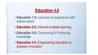 Presentation,covid 19, ind 4.0 edu 4.0