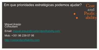 O TDABC como ferramenta essencial de gestão na complexidade da empresa