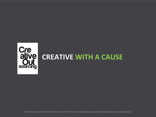 CREATIVE  WITH A CAUSE 