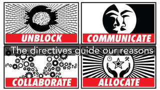 The directives guide our reasons
 