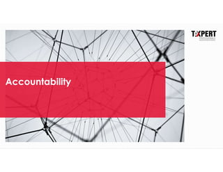 Accountability
 