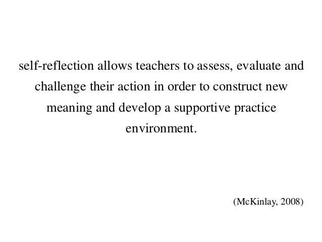 Critical Reflection