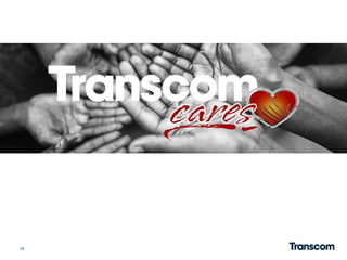Transcom Mid Quarter and CSR Update Slide 14