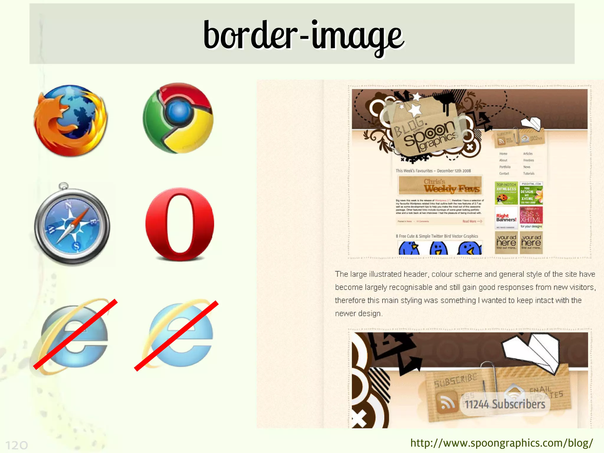 border-image




120                  http://www.spoongraphics.com/blog/
 