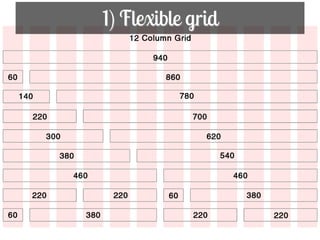 1) Flexible grid




22
 