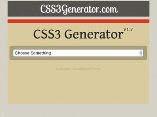 CSS3Generator.com




97
 