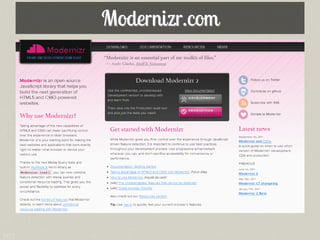 Modernizr.com




107
 