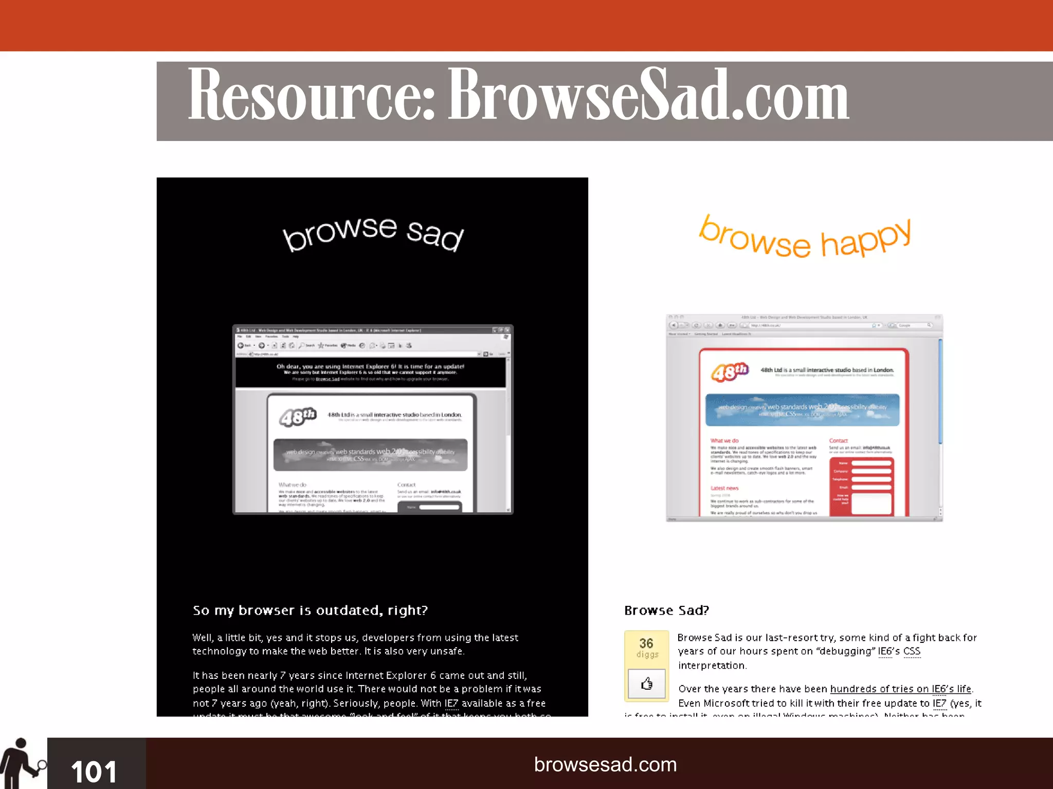 Resource: BrowseSad.com




101               browsesad.com
 